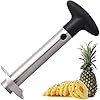 BuyAway Pineapple Corer — 2 in 1 Stainless Steel Pineapple Cutter & Corer Kitchen Tools & Gadgets, Pineapple core Makes Perfect Pineapple Rings and Pineapple Cubes Without a Mess