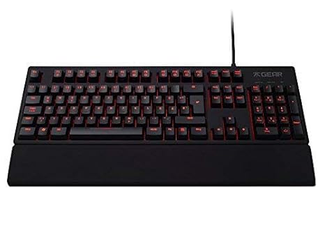 Fnatic Gear Rush LED Pro Gaming-Tastatur (Mechanisch, Cherry MX Blue-Tasten, DE-Layout)