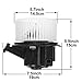 AUTEX Manual Blower Motor Assembly Blower Motor 700236 Compatible with Enclave 2012-2008