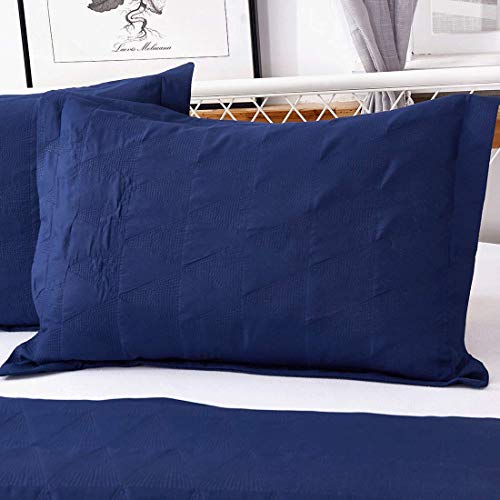 image for Oliven Standard Pillow Shams Set of 2,100% Breathable Soft Microfiber 