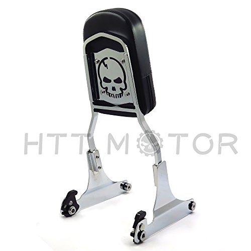 XKMT-Quick Detachable Sissy Bar Passenger Backrest Compatible With Harley Davidson Softail [B07C1MWFYD] - Thumbnail 6