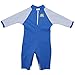 Nozone Fiji Sun Protective Baby Swimsuit in Royal/Titanium, 12-18 months