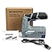 WORKPRO Cordless Staple Gun - 3.6V Electric Stapler, Rechargable 2000mAh Li-ion Battery, USB Charger, 1000-Pack JT21 Staples and 1000-Pack 15mm T Nails Included