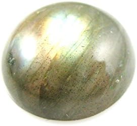 Cabochon Gemstone- Labradorit e-Round Cabochon- Semi Precious Beads-Grade A+ -15mm- 1 pc