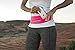 Build & Fitness Running Belt Waist Adjustable, Comfortable Slim with Key Clip - Fits Fuel Gel, iPhone 6,7,8plus,X, Samsung S7,S8,S9 - for Men, Women, Runners, Jogging, Gym, Yoga, Workout, Sports