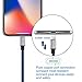 ANTAOLE Nylon Braided iPhone charger 3Pack 6Feet USB Fast Charging Power Cord High Speed Data Sync Cable Extra Long Tablet Connector Compatible with iPhone XS MAX/XS/XR/X/8/7/6s/6/plus/SE/5S/5C/iPad