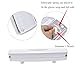 Plastic Wrap Cutter, Food Freshness Dispenser Preservative Film Unwinding Cutting Foil Cling Wrap Kitchen Accessories - Easy to Use Wrap Dispener, Just Pull, Press, Cut and Wrap