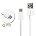 Fast 25W Charging USB-C Wall Samsung Galaxy Book 12-inch with Detachable Quick Charge 3.0 USB-C/USB Cable. (White)