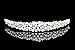 Scatter Faux Pearl Rhinestone Crystal Bridal Headband Tiara T1034