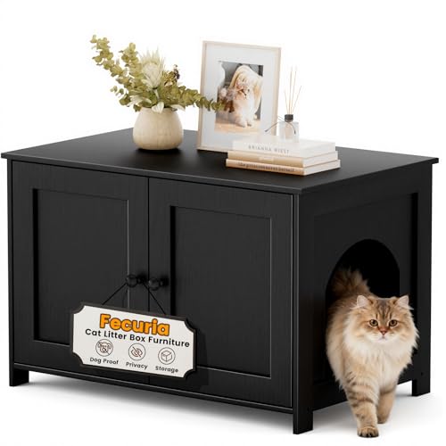 Fecuria Cat Litter Box Enclosure