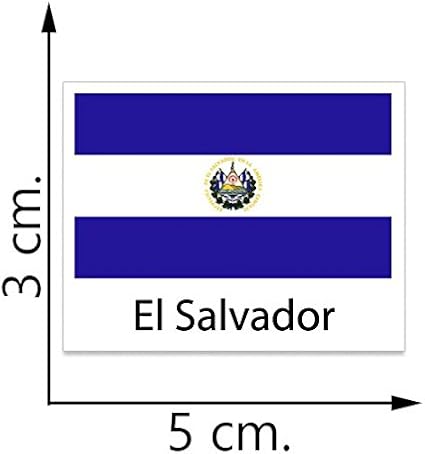 Amazon Com El Salvador Flag Temporary Tattoos Sticker Body Tattoo