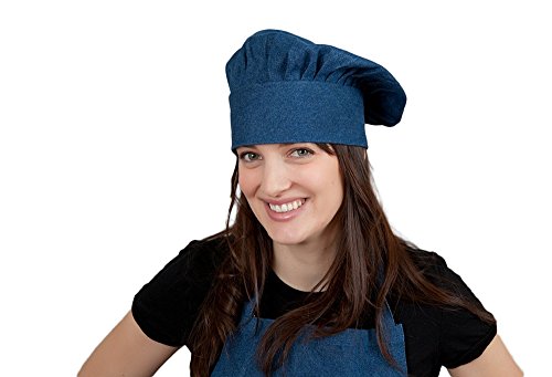 Chef Hat/Plain Denim