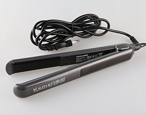 Hair Straightener LCD Display Ceramic Tourmaline Coating Flat Iron Touch Screen Negative Ions Hair Protection Straightener - Thumbnail 3