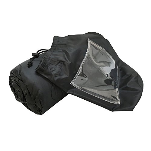 86" BLACK G.I Style Poncho Liner Nylon Ripstop Sleeping Bag Blanket Sleeping Gear Hike Camping