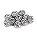BRCbeads 10Pcs Silver Plate Grey Color Porcelain Murano Lampwork European Glass Crystal Charm Beads Spacers Fit Troll Chamilia Carlo Biagi Zable Snake Chain Charm Bracelets.