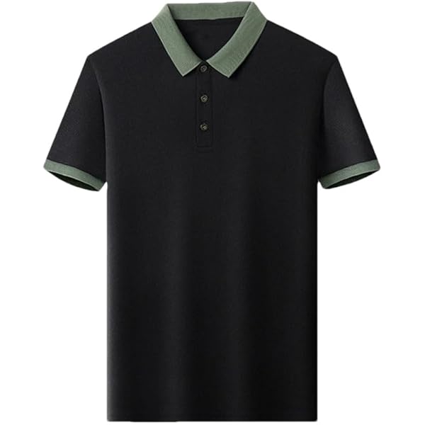 Amazon.com: Streetwear Top Stylish with Collar Tee Shirts Shirt