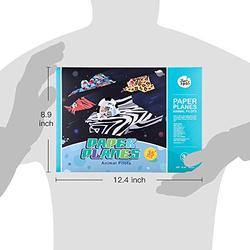 Jar Melo Amazing Origami Paper Airplane Animal Pilots, Art and Craft