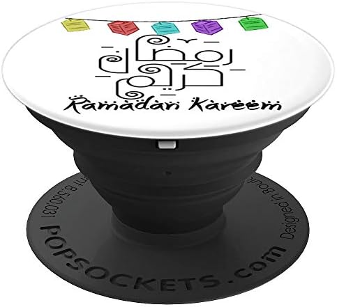 Ramadan Mubarak, Ramdan Kareem gift idea for Muslim - PopSockets Grip and Stand for Phones and Tablets