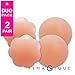 FEMAGIQUE Silicone Nipplecovers Reusable Nipple Pasties for Women Petal Coverups