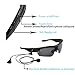EPERFECT Sports Polarized lens Bluetooth Sunglasses with Smart Touch Function Wireless Stereo Bluetooth earphone for Outdoor Activities(Black)