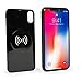 NVESS Apple Battery Case iPhone X Charging Case with removable Wireless Qi Charging Pad Power Bank 5000mah with integrated kickstand for easy viewing, portable charger for iPhone X - (Black)