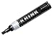 Krink K-71 Super Black Permanent Ink Marker - Bold and Opaque Fine Art Graffiti Markers for Any Surface - Permanent Markers with Alcohol-Based Ink for Metal Glass Paper Painted Surfaces and More…