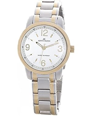 Women's Silver Dial Two Tone Bracelet Watch 10/9133SVTT