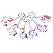 Rantanto 12 Pieces Unicorn Keychains Party Favors
