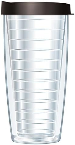 Clear Tumbler Traveler 16 Oz Tumbler Mug with Lid