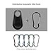 MACYWELL Smart Finder Bluetooth Locator Wireless Anti Lost Alarm Sensor Spy GPS Tracker For Key Wallet Car Kids Pets Dog Cat 4pcs