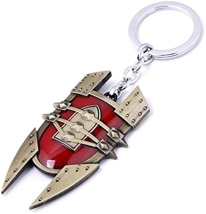 Dailinming accessories Game cosplay Costume toy Shield model pendant Key ring keychain Bronze YWSS-1037