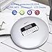 HOTT Portable CD Player for Home Travel and car with Stereo Headphones, Anti-Shock- Silver Used