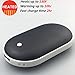 Rechargeable Hand Warmer 5200mAh Electronic Portable Instant Heating / USB Back-up Power Back Battery For Samsung.iPhone (Black)