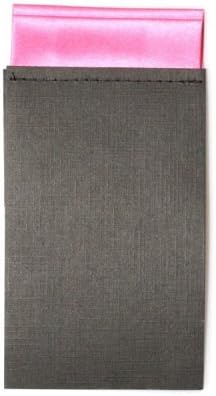 NakedTie Men's Pre-Fold Square Tie One Size Pink