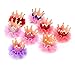 Ecome 3pcs Girl Hairpin Girls Elastic Flower Crown Headwear Hair Accessories