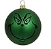 Grinch 6 pack 3 inch each Matte Black Vinyl stickers for Ornaments, Diy, Home project, Christmas, Kids, Fun, Easy, Project, Gift, Boys, Girls, Red, Green, Gold, Black