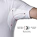 Men's Sweatproof Undershirt | Cotton V Neck T-Shirt with Underarm Sweat Pads | Original Fit | Aluminum-Free Alternative | White | X-Large