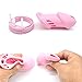 a-YUEYUE Soft Silicone Cage Device Belt with 5 Ring Lock and Keys for Male Mens, 3 Colors Optional
