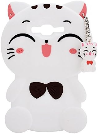 Urberry Glaxy Note 8 Case Silicon, 3D Ice-cream Cherry Rubber Case Kitty Case for Samsung Galaxy Note 8 with a Free Screen Protector (White)