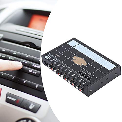 Car Equalizer - Delaman Car Automobile Audio Stereo EQ Equalizer with 7 Band