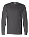 Fruit of the Loom Mens 5 oz.Heavy Cotton HD Long-Sleeve T-Shirt (4930) -CHARCOAL G -L