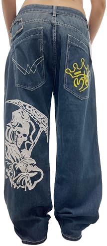 Tripp NYC Denim Strap Shredder Pants [Blue Denim] Gothic Punk