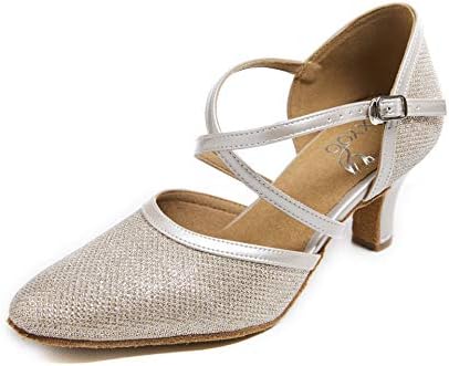 women's closed toe ballroom dance shoes