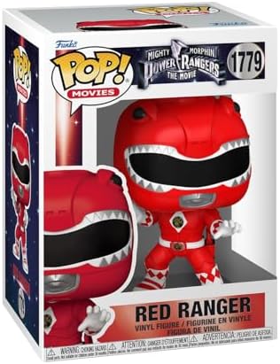 Pop! Movies: Mighty Morphin Power Rangers - Red Ranger