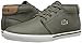 Lacoste Men’s Ampthill Chukka Sneakers,Khk/Off White leather,9 M US