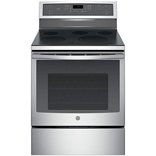 GE PB911SJSS Profile 30" Stainless Steel Electric Smoothtop Range - Convection (Certified Refurbished)
