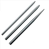 3 Different Size Stainless Steel Paracord Lacing Needles by Jig Pro Shop