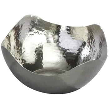 Elegance Hammered 6-Inch Stainless Steel Bowl