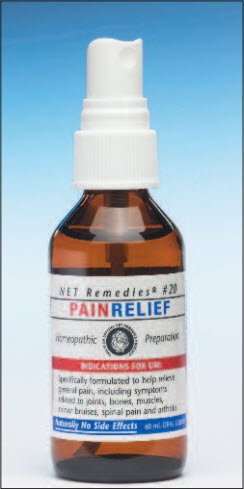 NET Remedies #20 Pain Relief 60ml