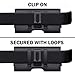 BOMEA Holster for Galaxy S24 5G S23 S22, S21, S20, S10 S9 S8 A01, A10e, Cell Phone Belt Holder Case with Clip, ID Card Storage Pouch Cover (Fits Samsung with Otterbox Commuter Case) Black